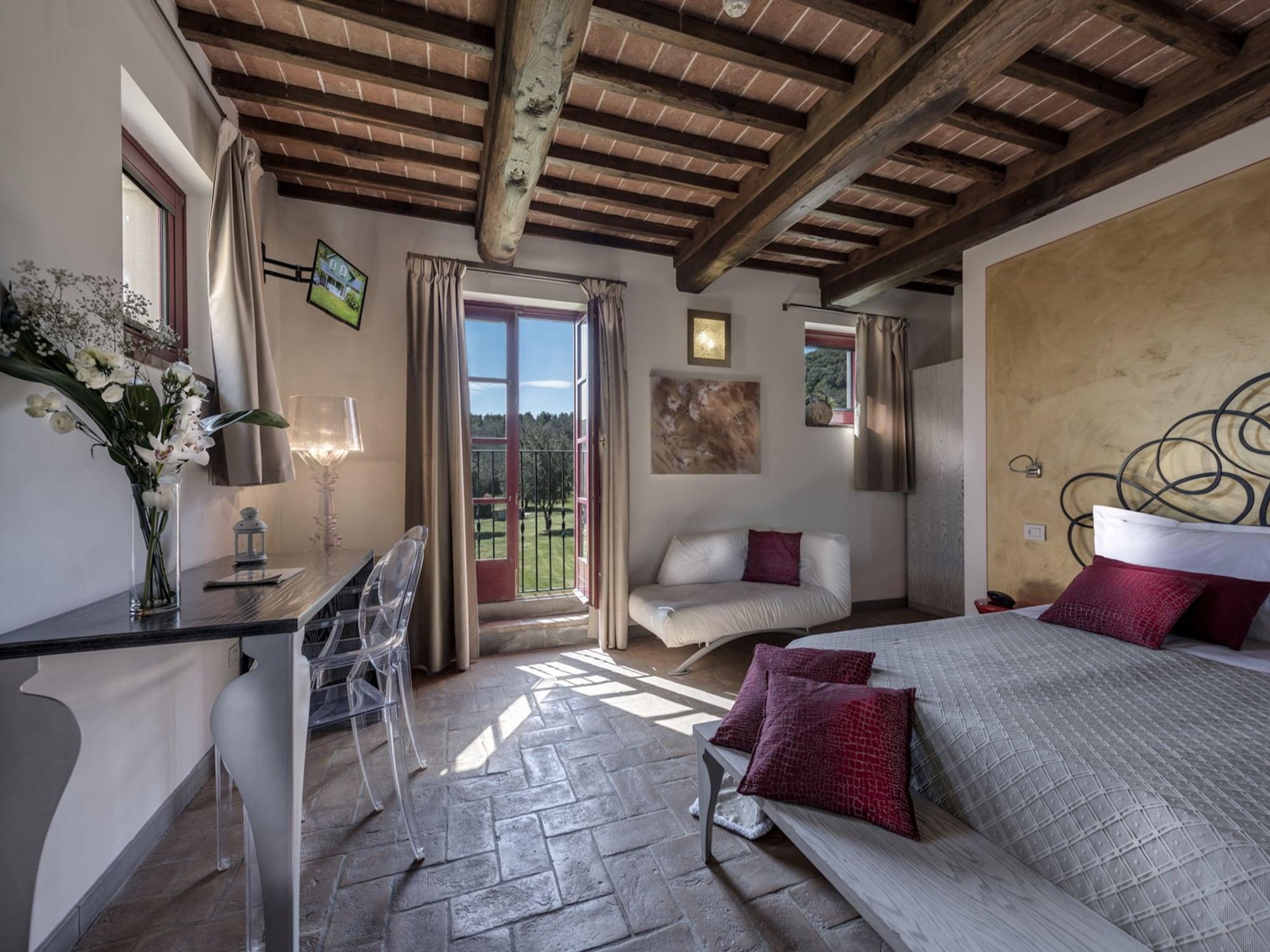 Hotel & Restaurant Casolare Le Terre Rosse San Gimignano Exteriér fotografie