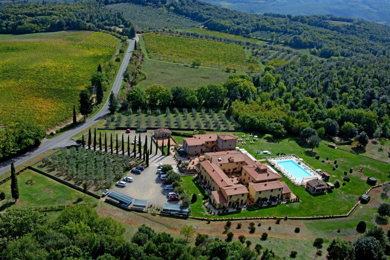 Hotel & Restaurant Casolare Le Terre Rosse San Gimignano Exteriér fotografie